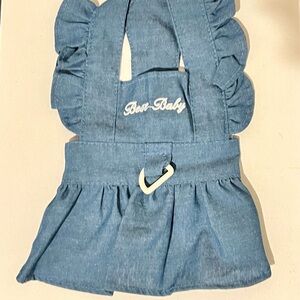 Blue Denim Pet dress harness